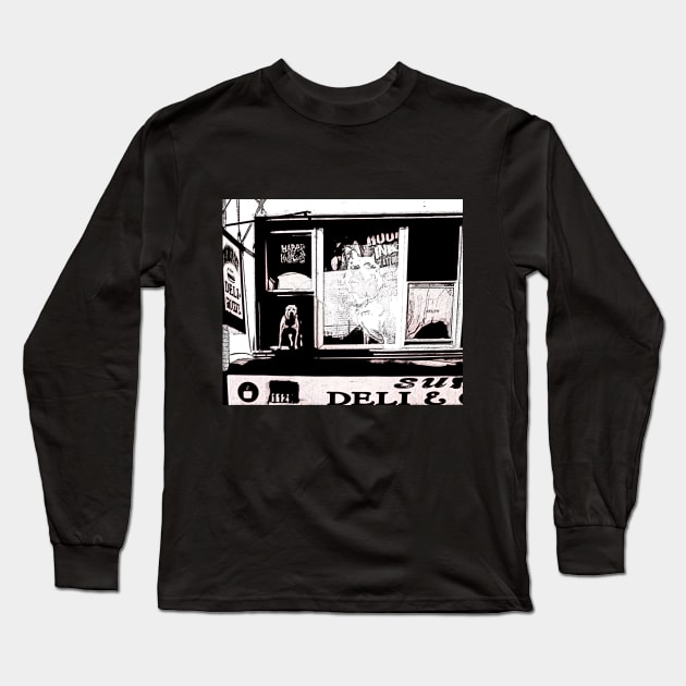 Romeo is Bleeding Long Sleeve T-Shirt by Mad Panda